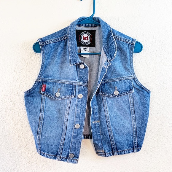 lei Jackets & Blazers - LEI Denim Riding Wear Women's Vest Size Medium. P